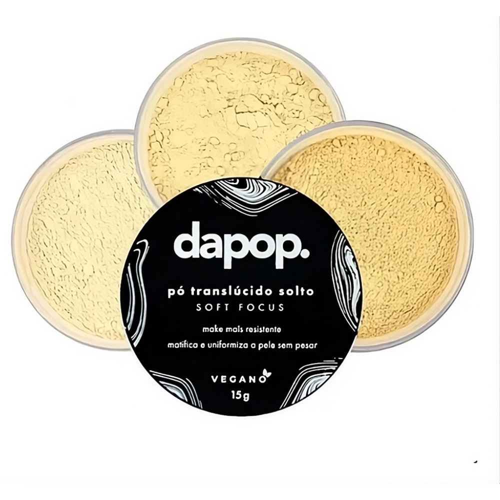 Pó Translúcido solto Soft Focus - Dapop