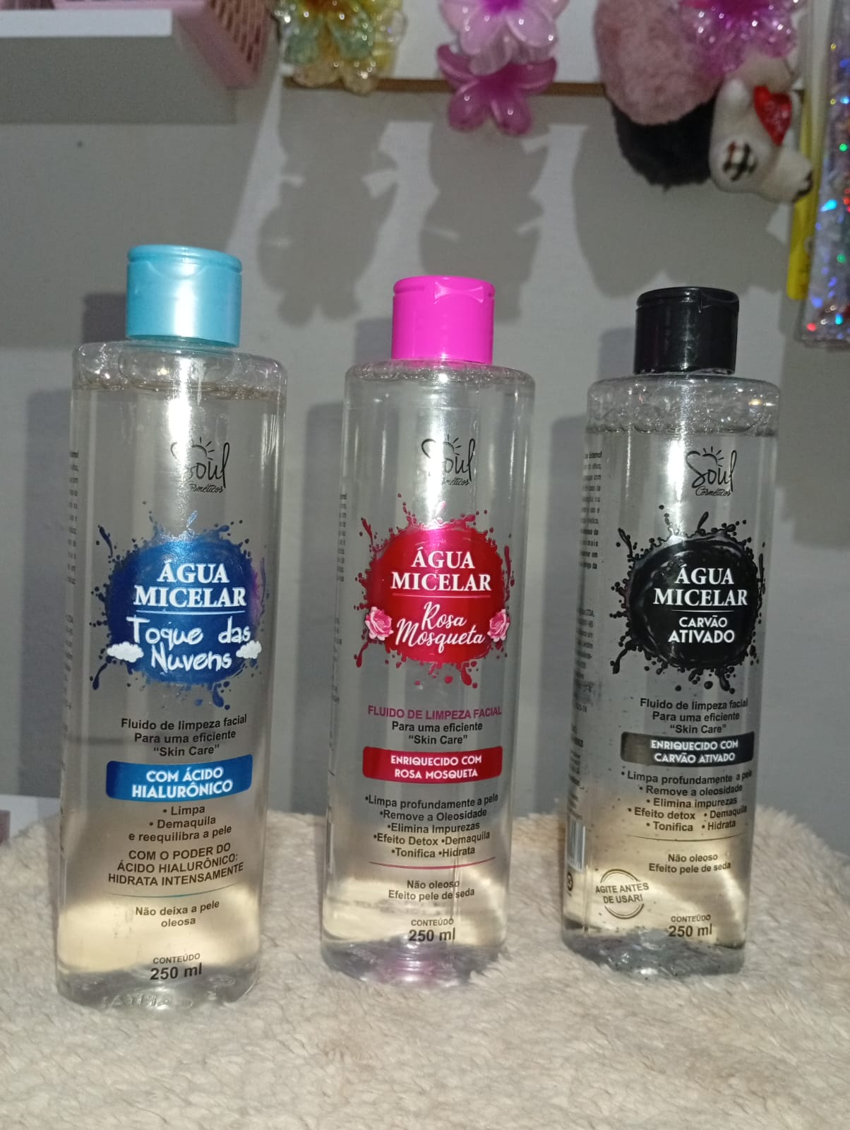 ÁGUA MICELAR - SOUL COSMETICOS