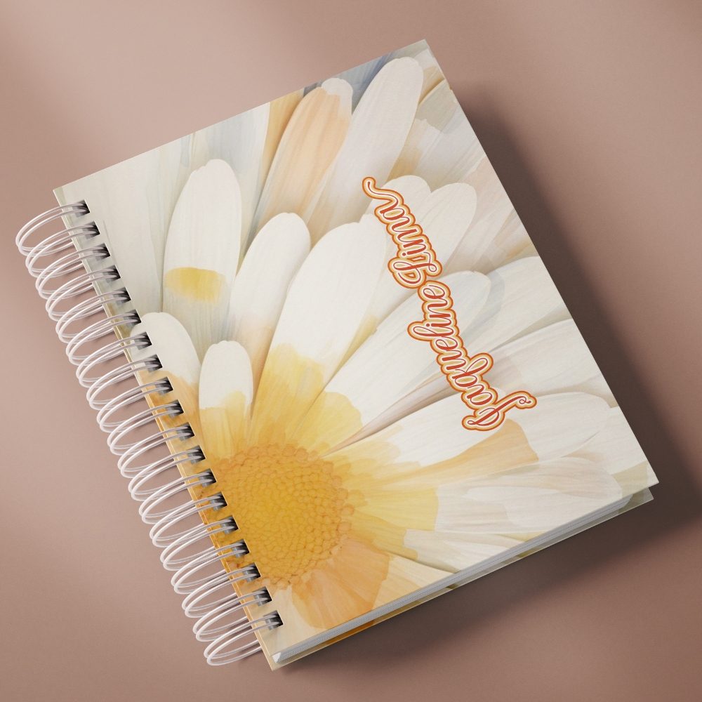 Floral - Caderno personalizado