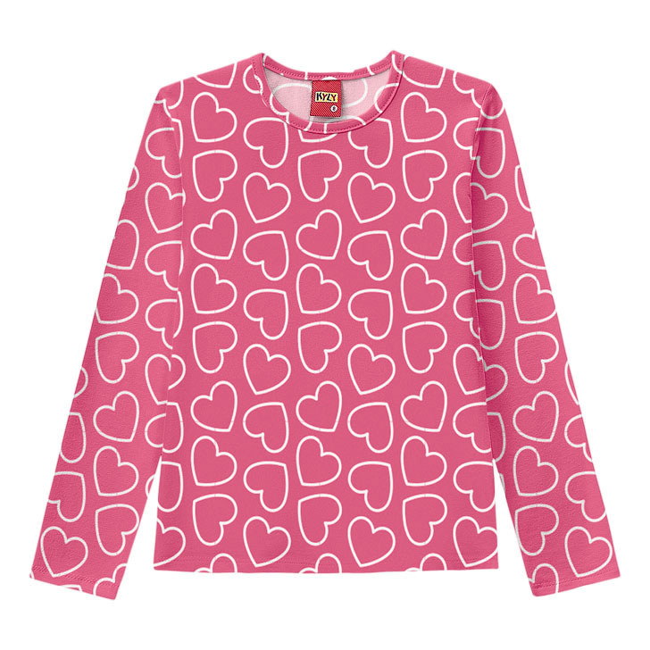 BLUSA FEMININA ROSA JUJUBA 17 2033 TPG KYLY