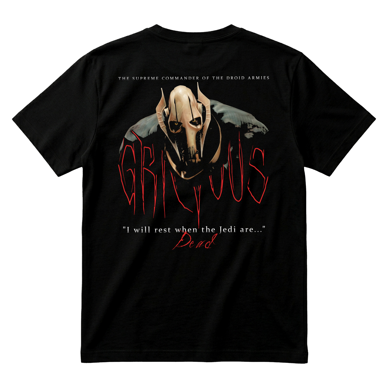 GENERAL GRIEVOUS - CAMISETA PADRÃO