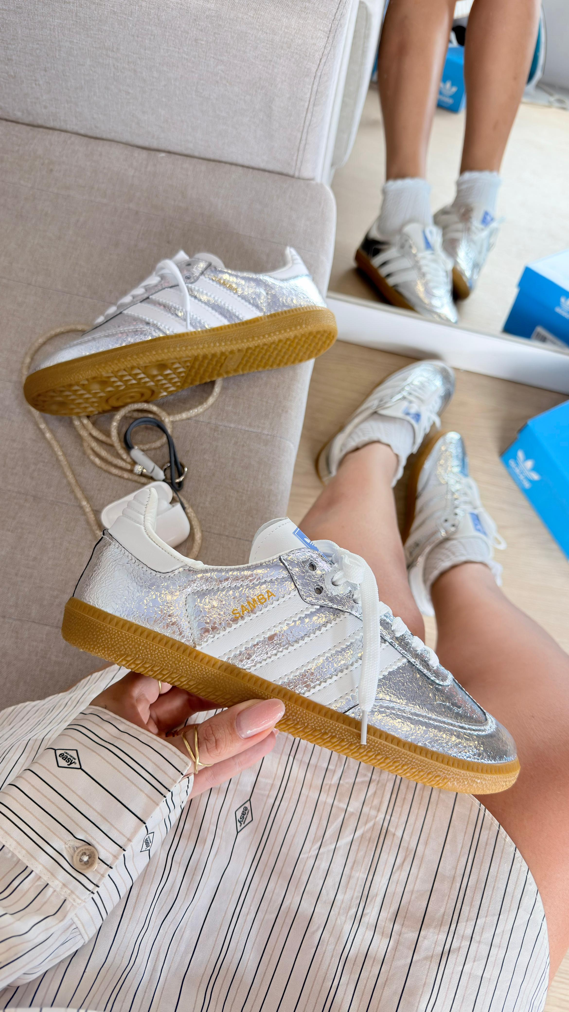 SAMBA OG - SILVER METALLIC