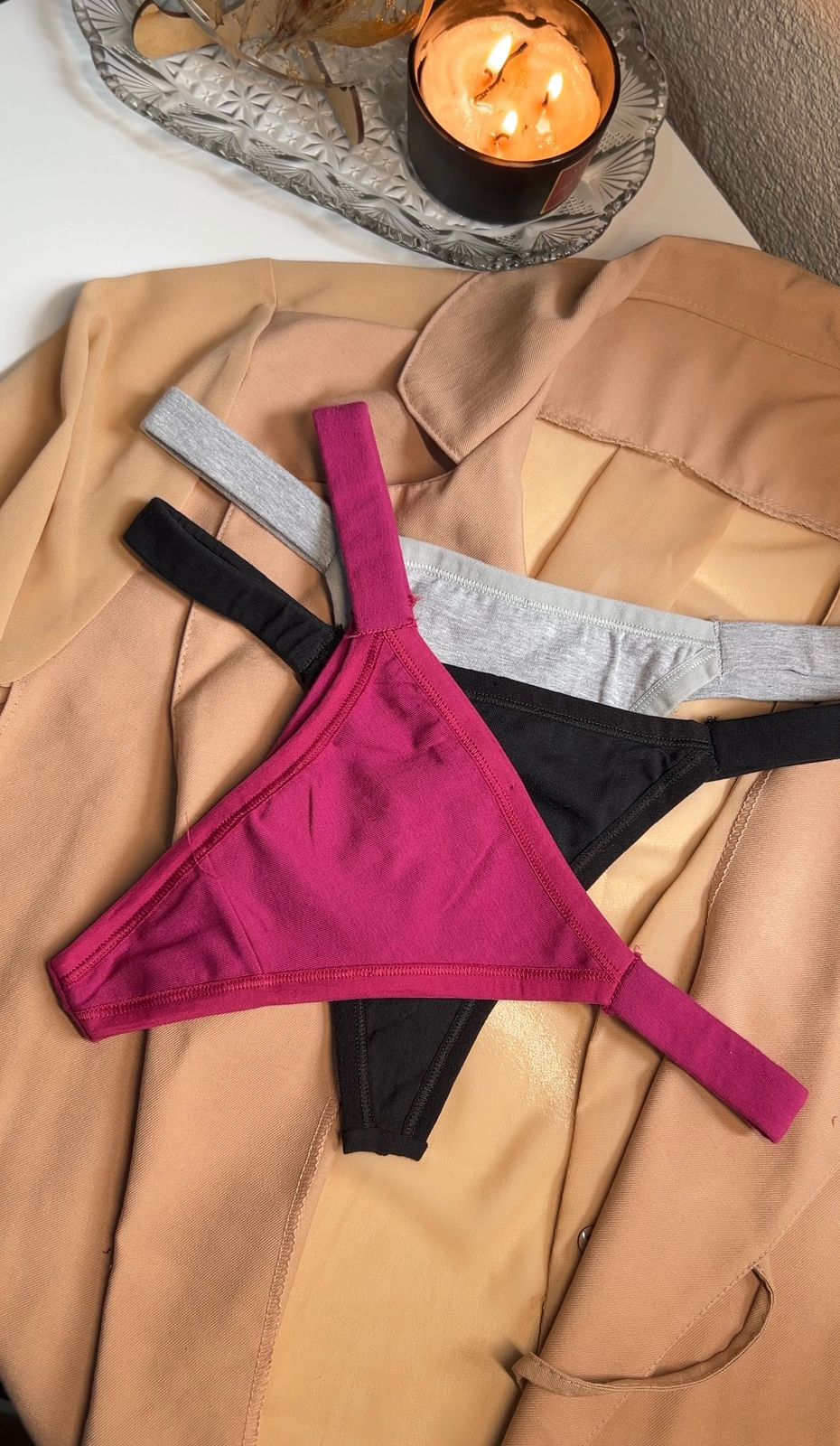 KIT com 3 Calcinhas Gringa