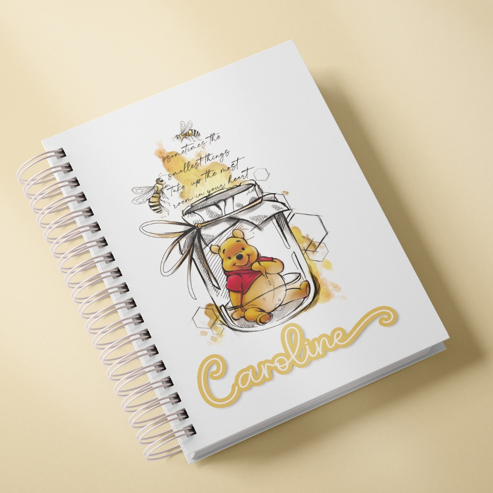 Ursinho Pooh - Caderno personalizado