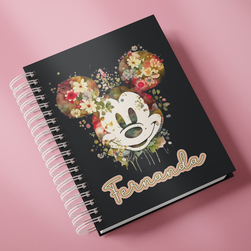 Mickey Mouse - Caderno personalizado