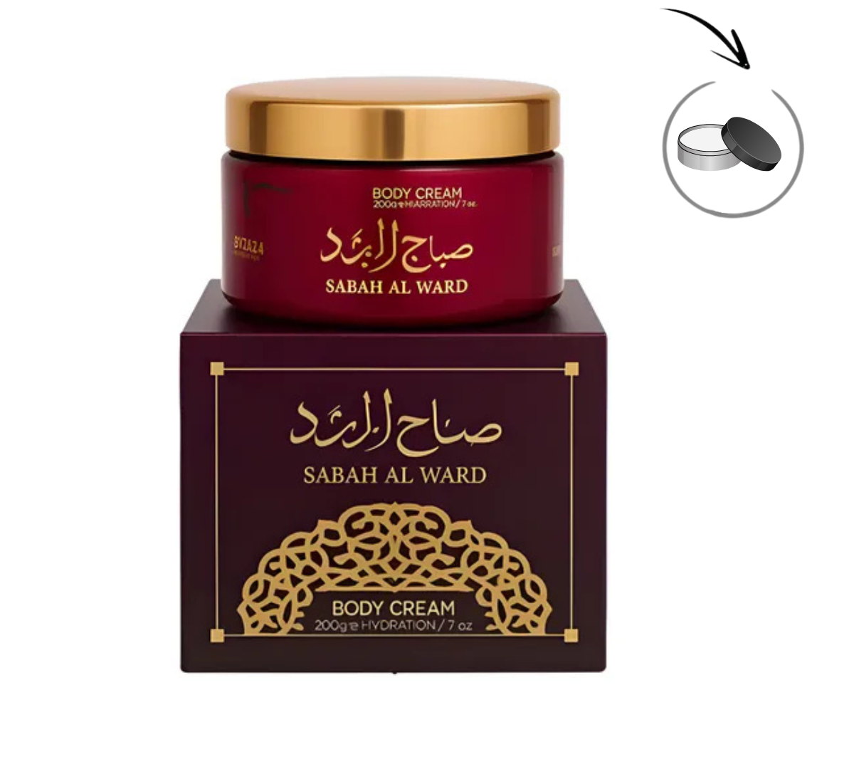 Hidratante Corporal Sabah Al Ward 30g