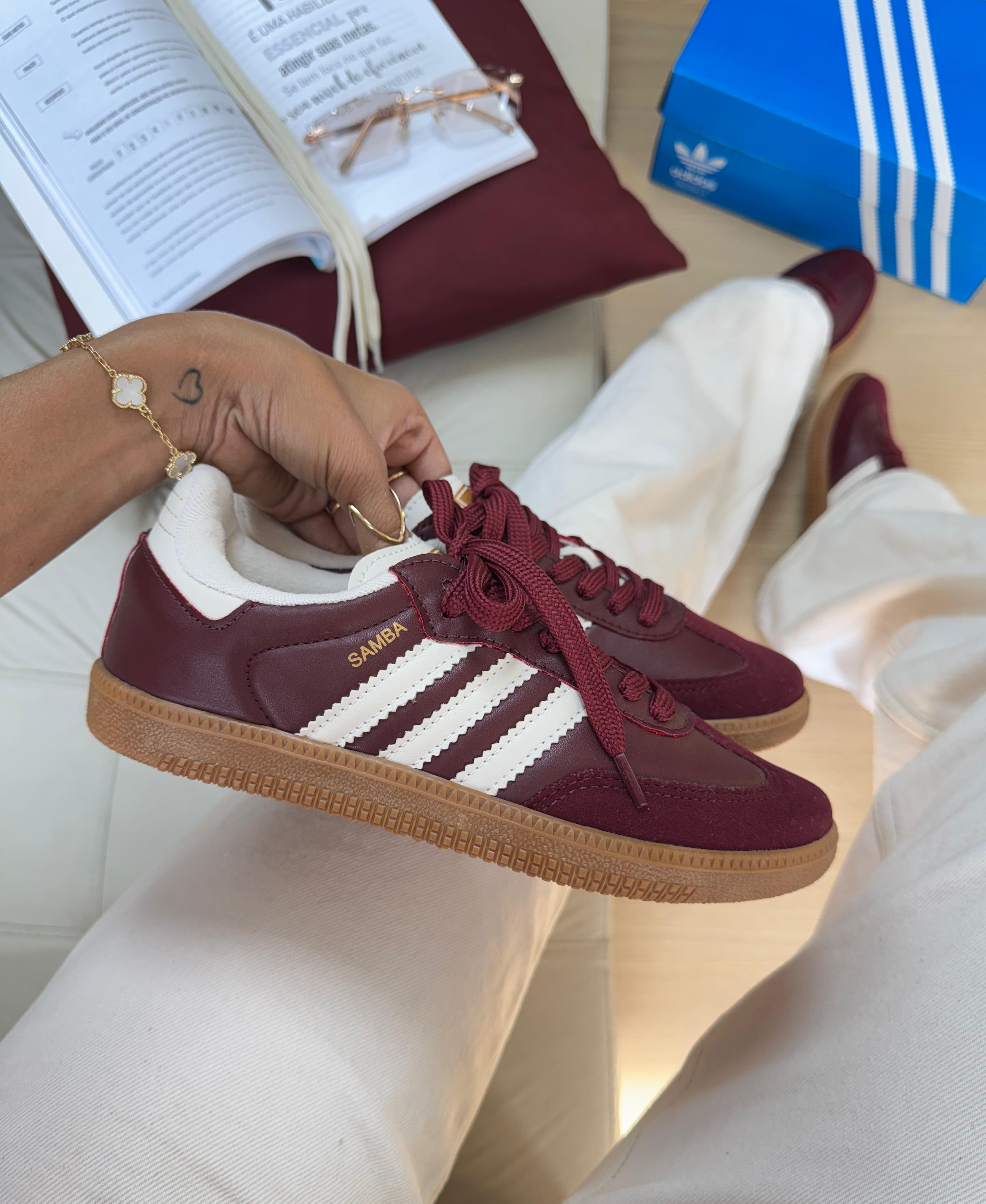 Adidas Samba Bordô