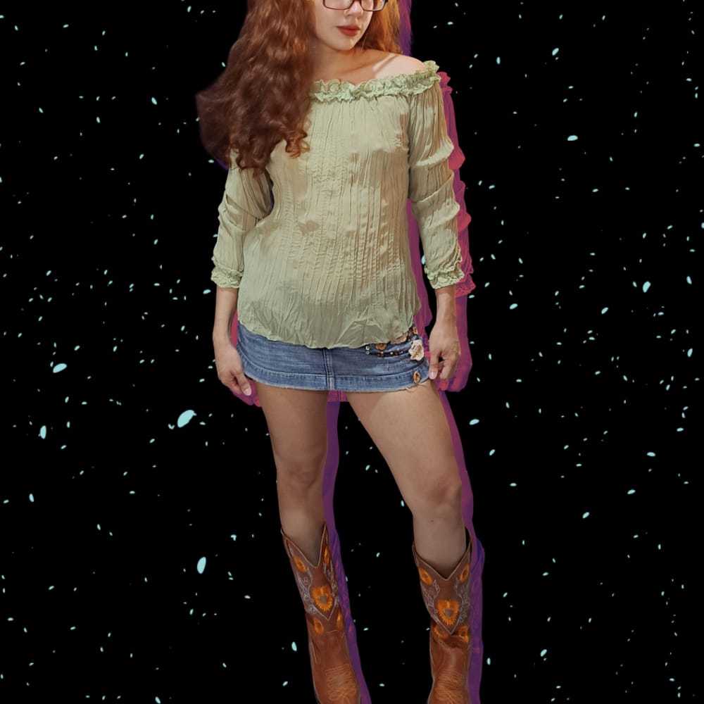 Bata Ciganinha Plissada com Renda