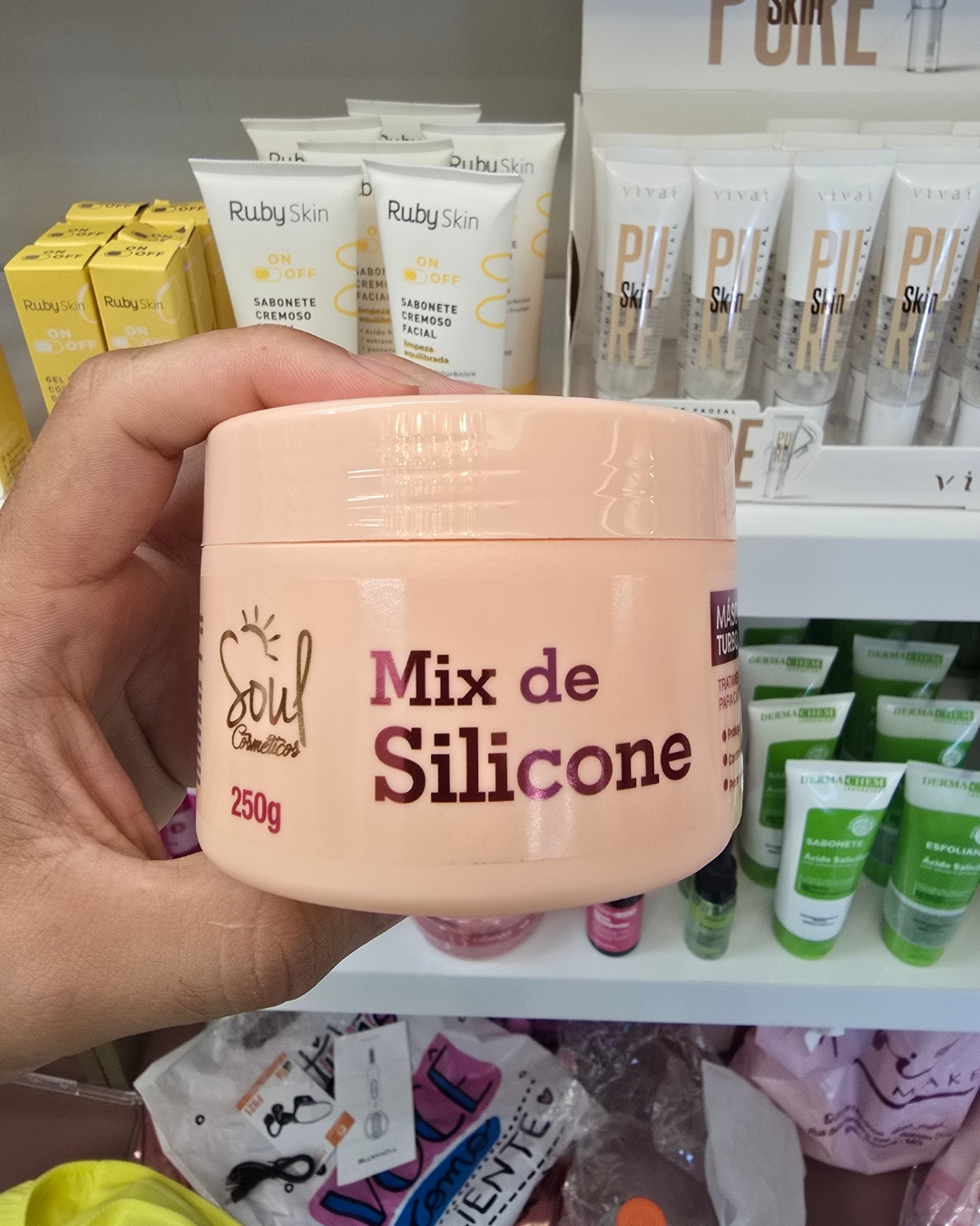 Mascara Capilar Mix de silicone - SOUL