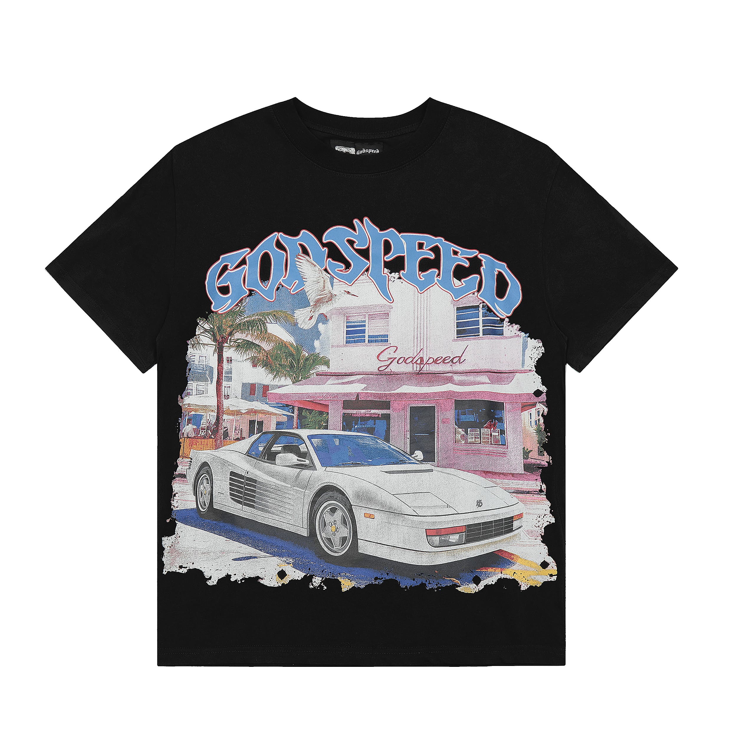 Camiseta Godspeed Miami Car