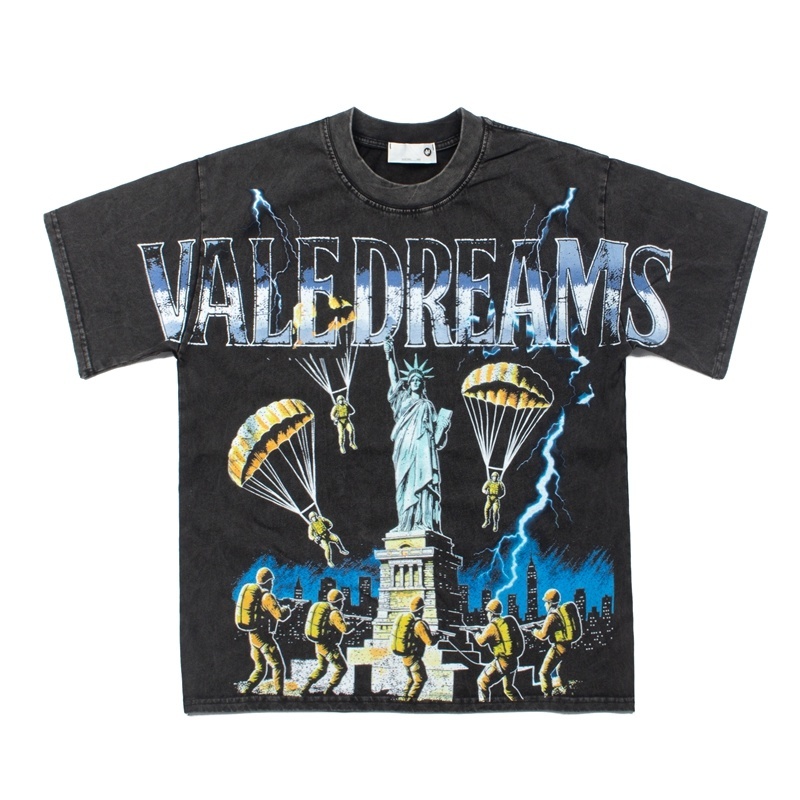 Camiseta Vale Forever Valley Dreams Vintage Statue of Liberty