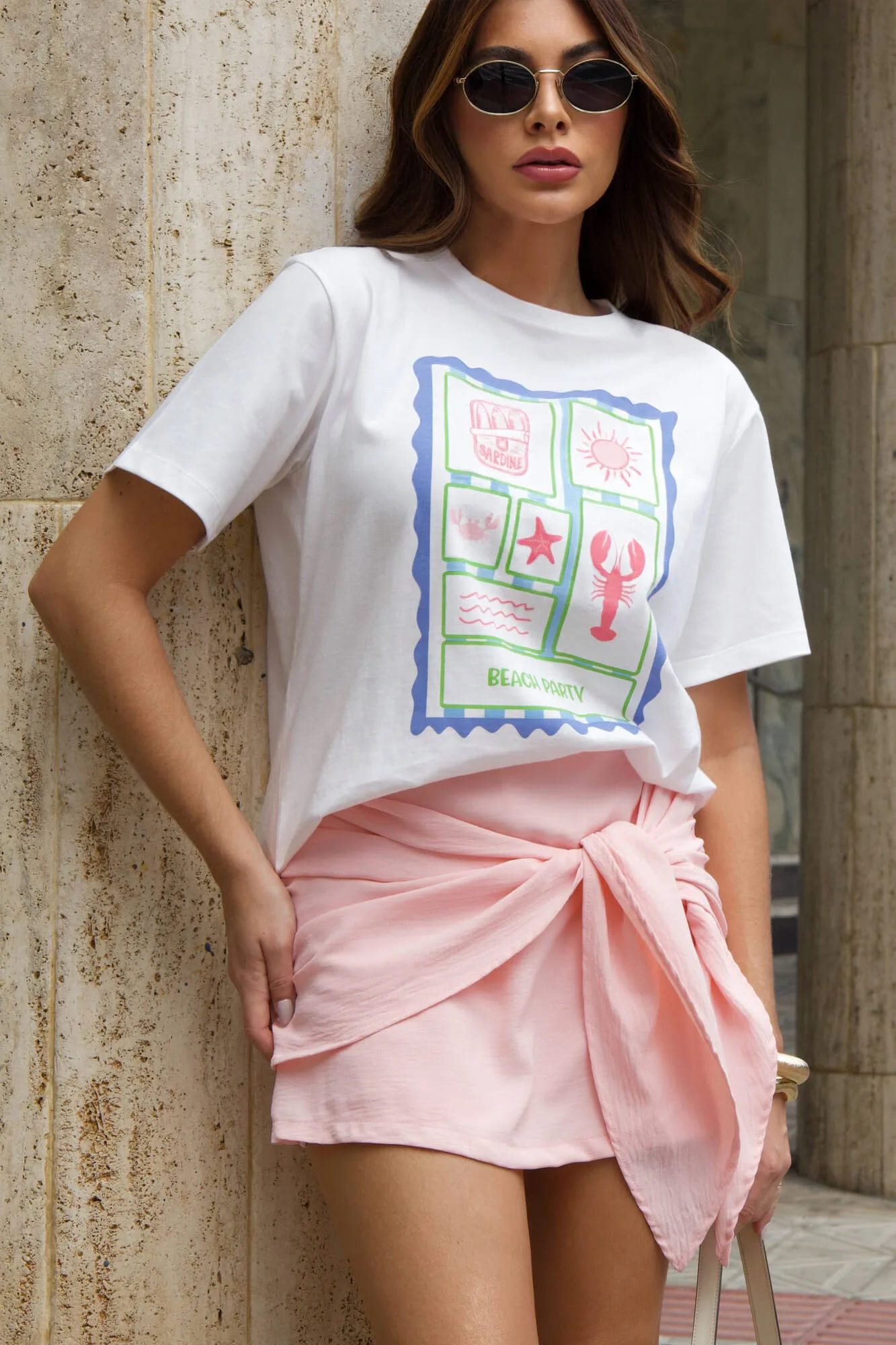 T-SHIRT COR OFF WHITE