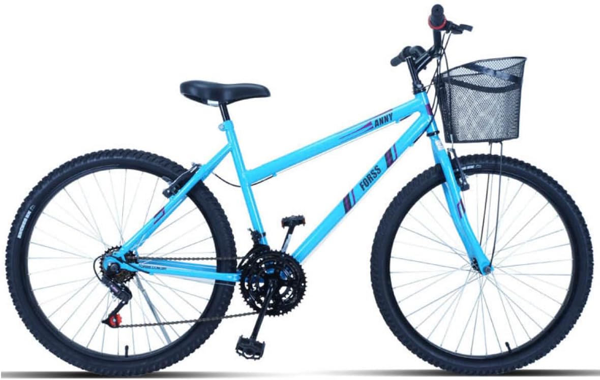 Bicicleta Bike Forss Anny Aro 26 Com Cestinha 18 Marchas