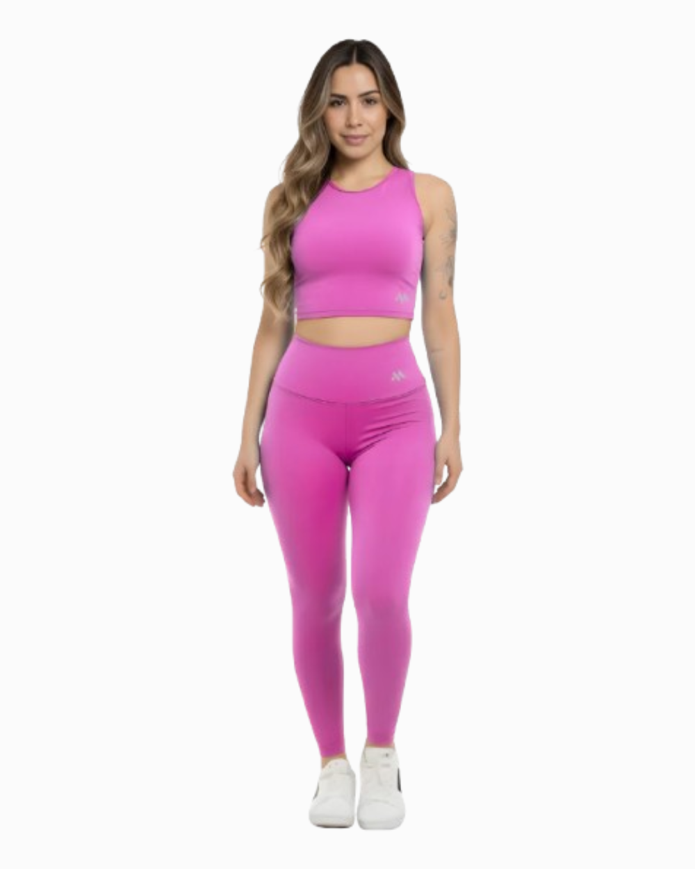 CONJUNTO LEGGING E CROPPED ZERO TRANSPARÊNCIA