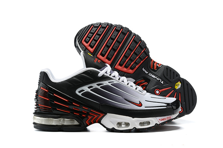 NIKE TN 3 BLACK UNIVERSITY RED - PRONTA ENTREGA