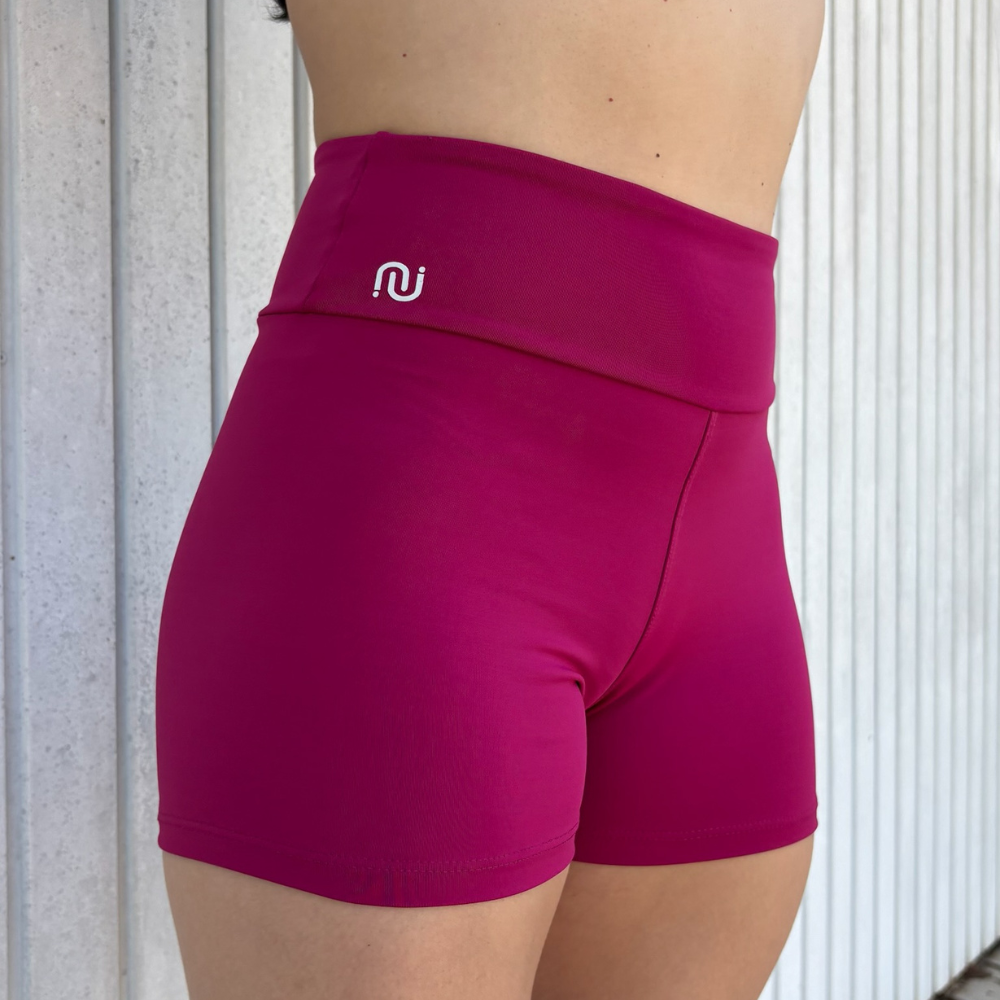 Shorts Poliamida Cereja - Basic