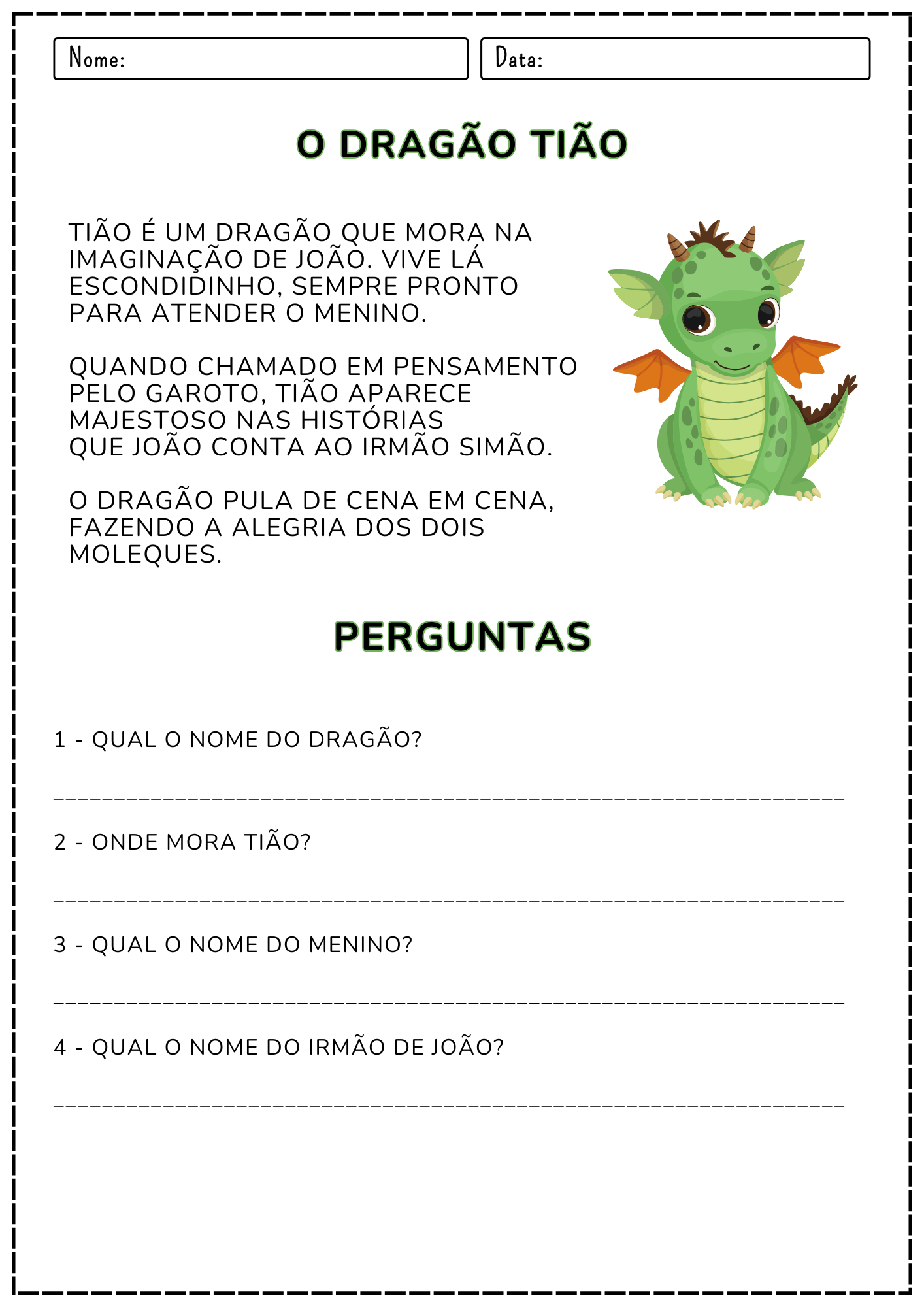 Apostila Interpretação de Textinhos