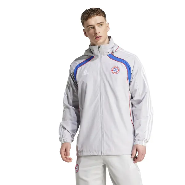 Jaqueta Adidas FC Bayern Urban Purist Cinza.