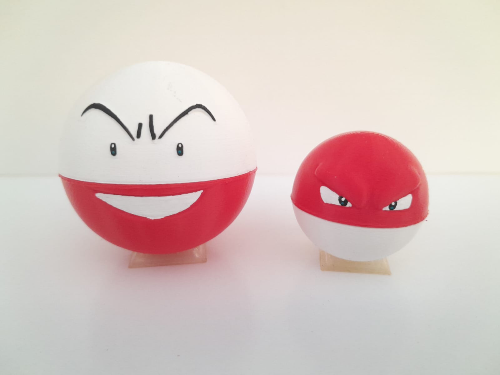 Voltorb e Electrode - Pokémon Impressão 3D