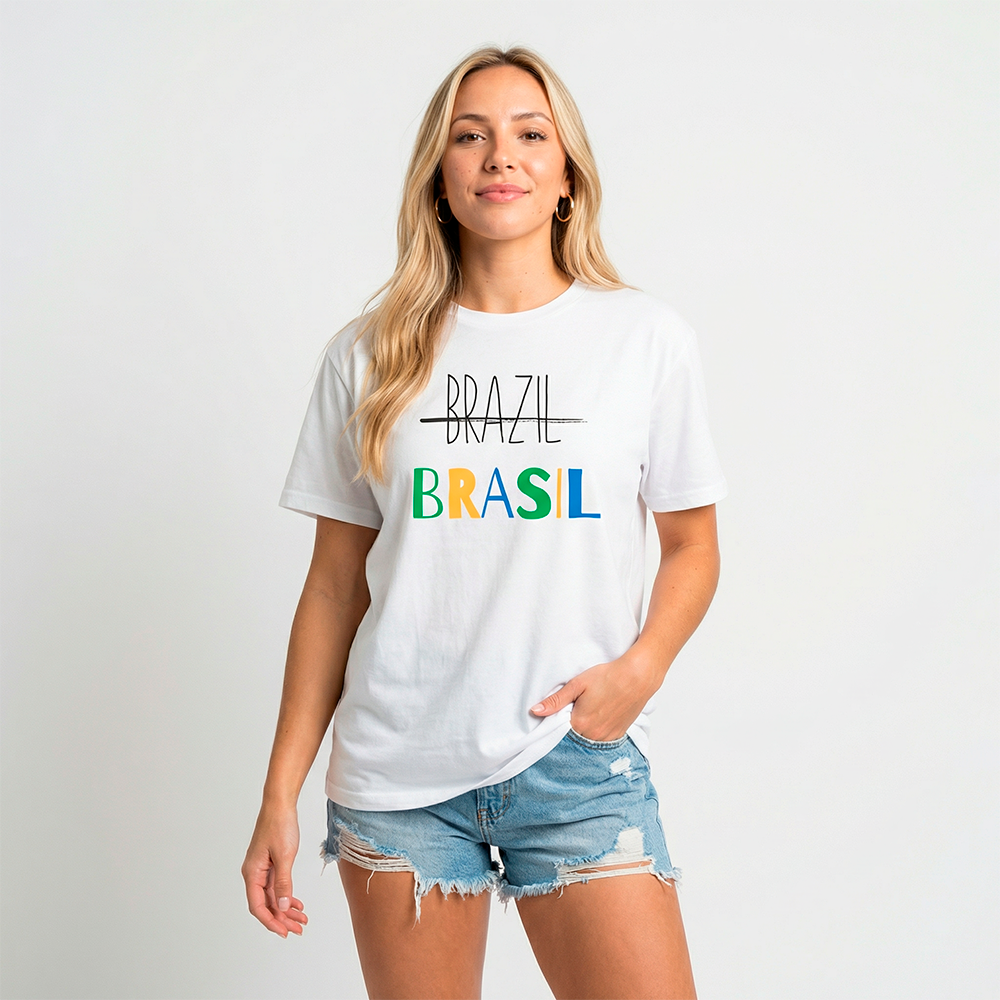 Camiseta Brasil com S