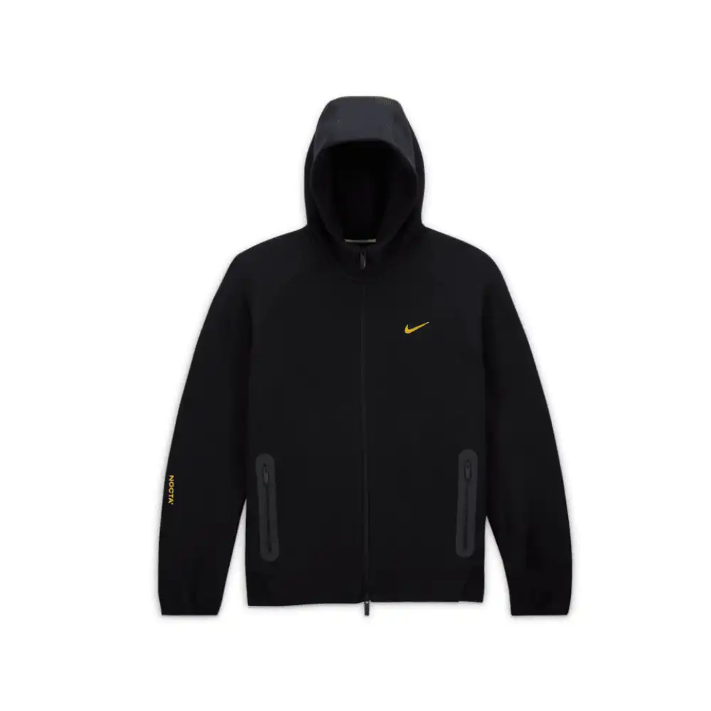 NOCTA x Nike Jaqueta Tech Fleece Full-zip Black University Gold
