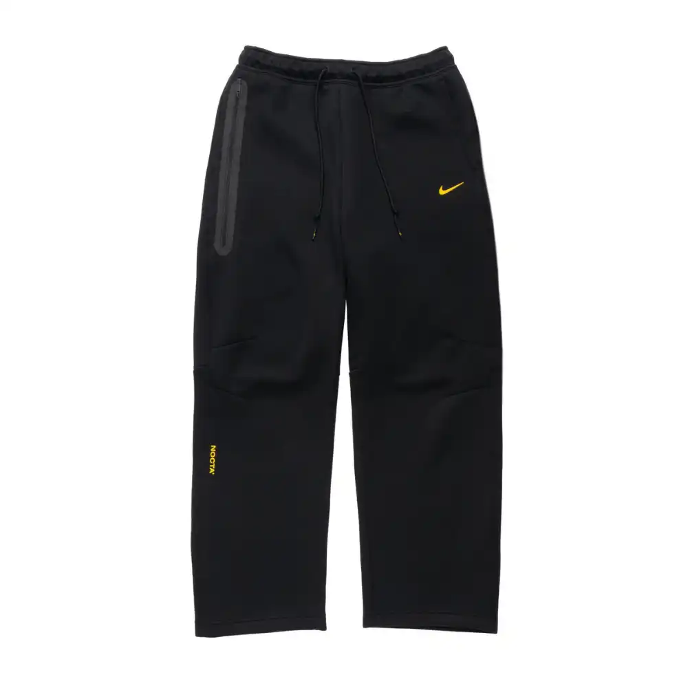 NOCTA x Nike Calça Tech Fleece Black University Gold