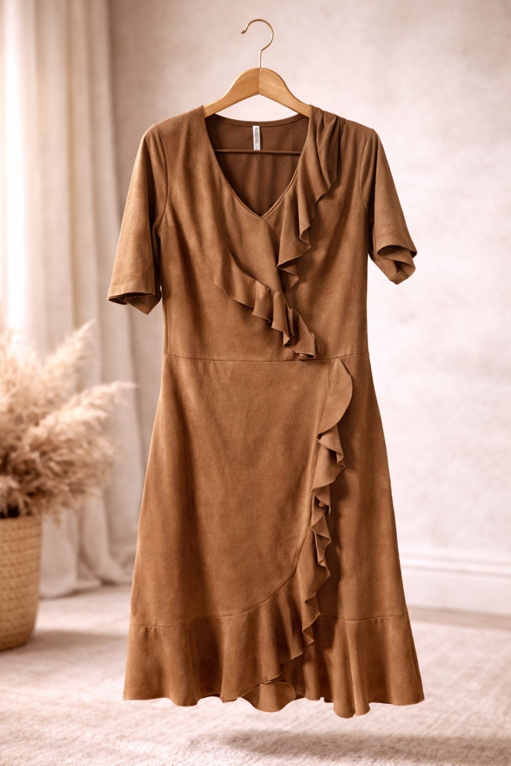 Vestido Caminho de Babados