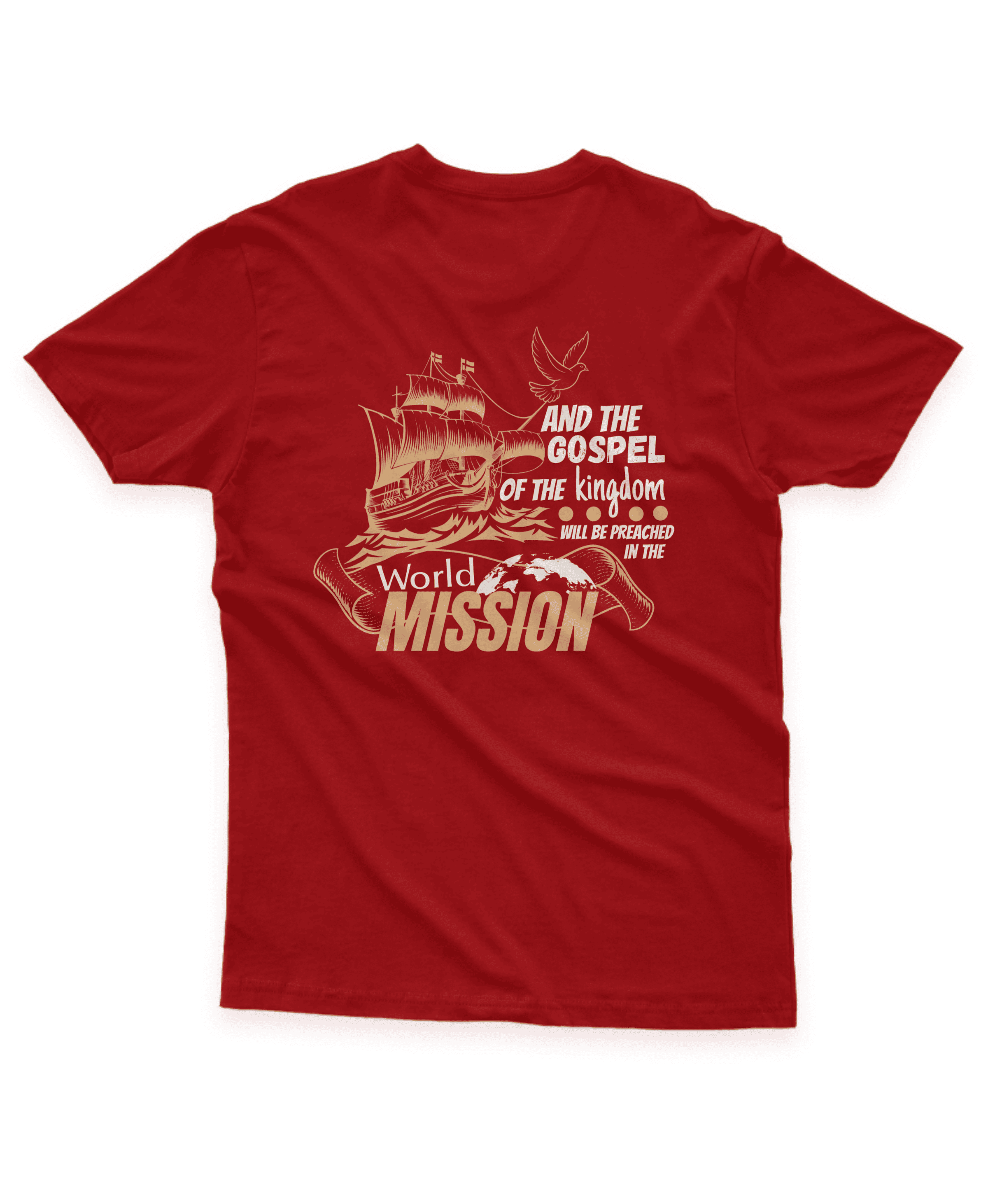 Camiseta - E o Evangelho do Reino Será Pregado na Missão Mundial