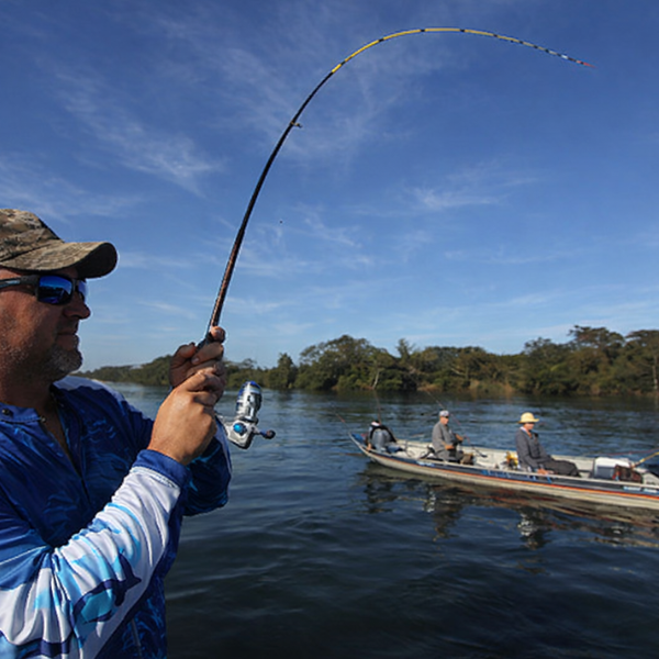 Vara Pesca Ultra Light Saint Plus Galaxy 5-15lbs 2 Partes Molinete Carretilha 1,50 1,65 1,80 2,10m