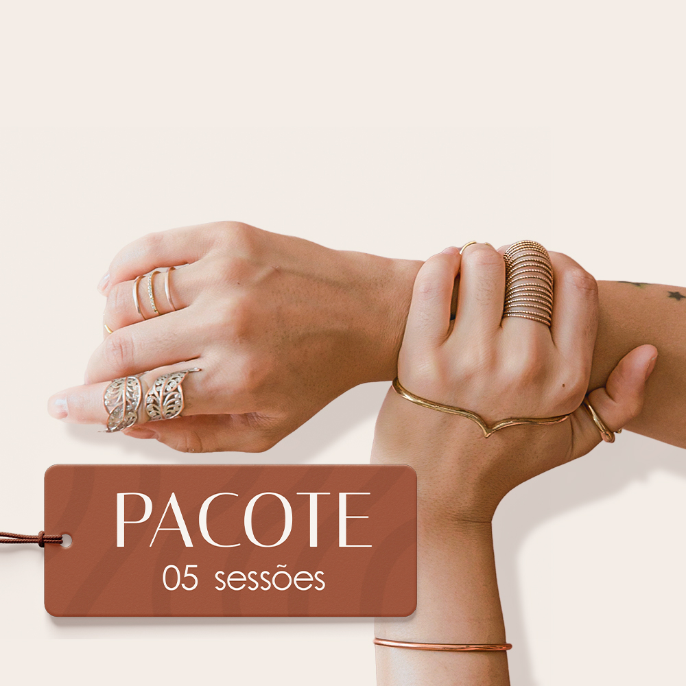 Pacote 5 Sessões Mãos