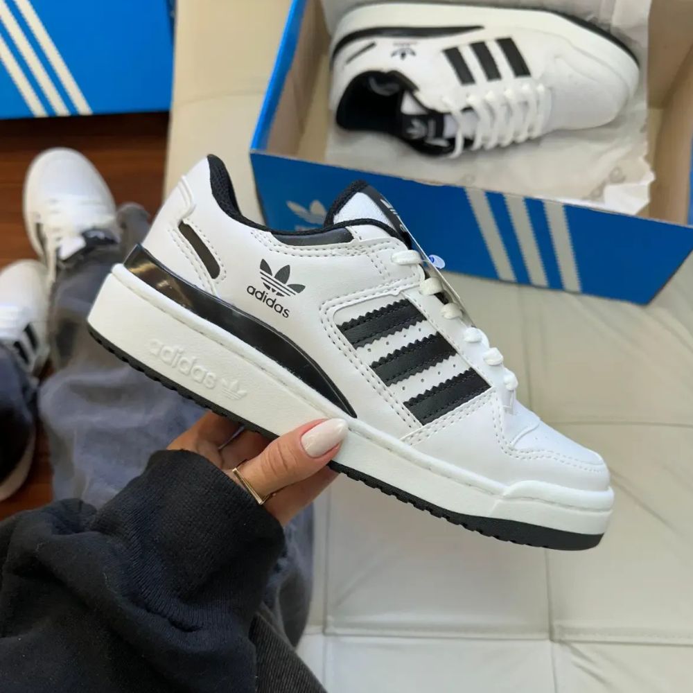 Tênis Forum Low 84 ADV - Branco/Preto