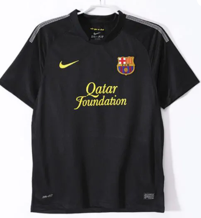 Camiseta preta do Barcelona 2011/12