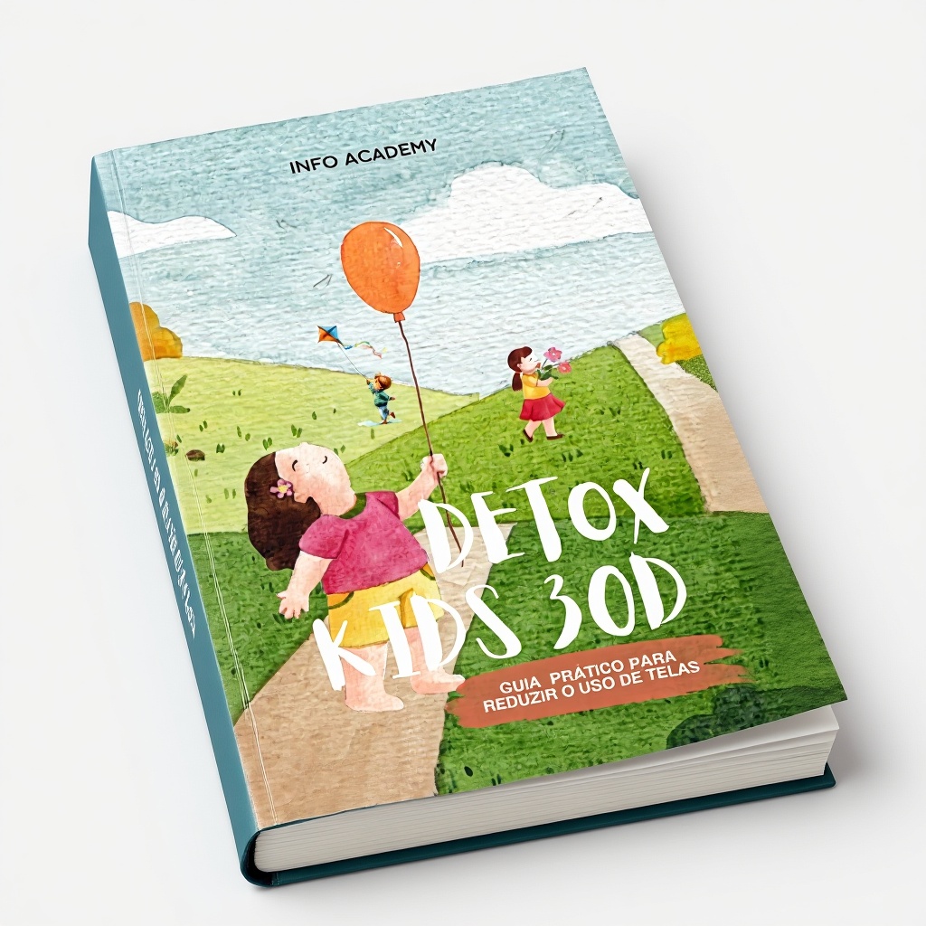 Detox Kids 30 Dias - Método Completo para Reduzir o Uso de Telas + Bônus App KidsFlow