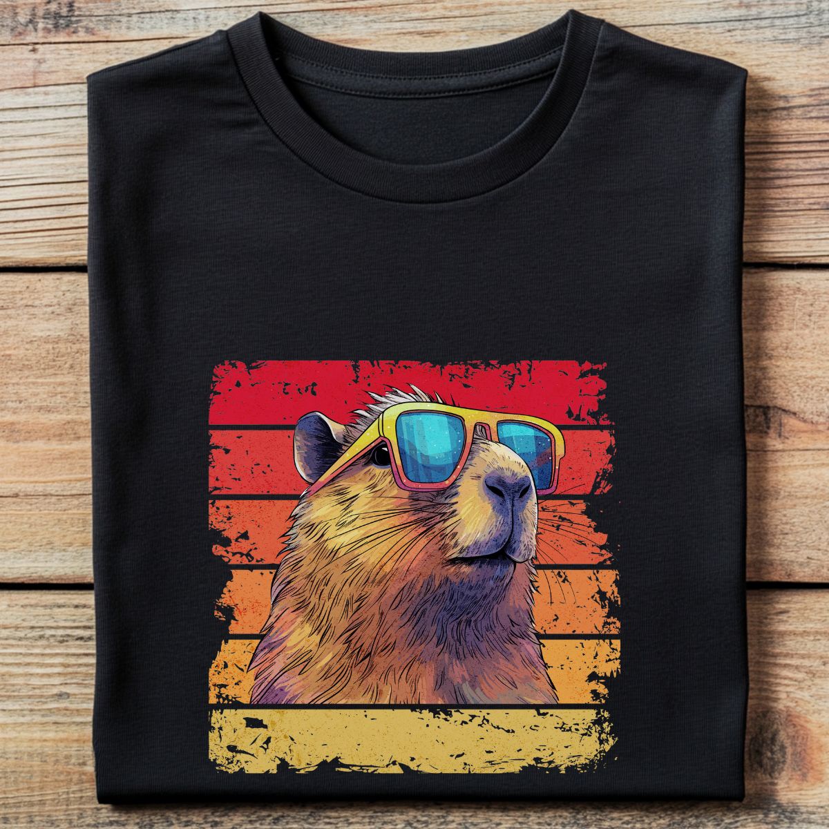 Camiseta Oversized Capivara