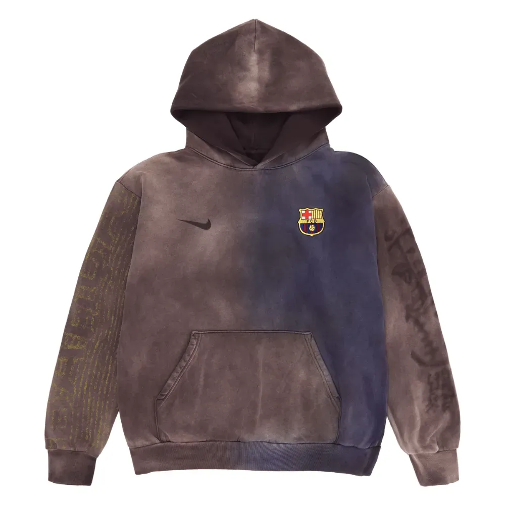 Travis Scott x Nike x Moletom FC Barcelona Cactus Jack Split-Dye Crest