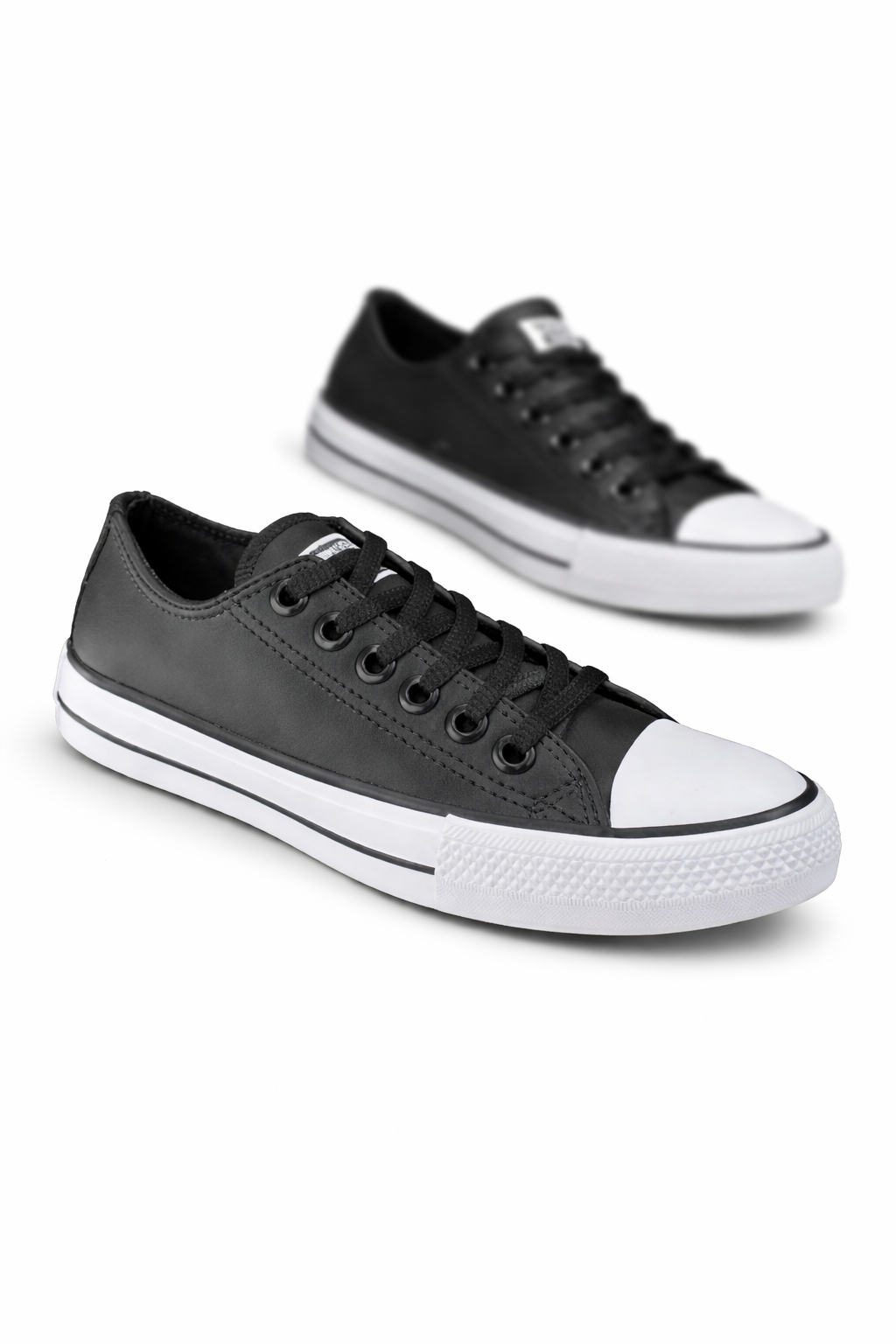 Tênis Star Preto couro