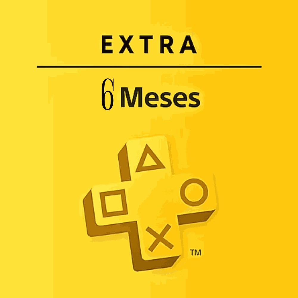 PS PLUS EXTRA - 6 MESES