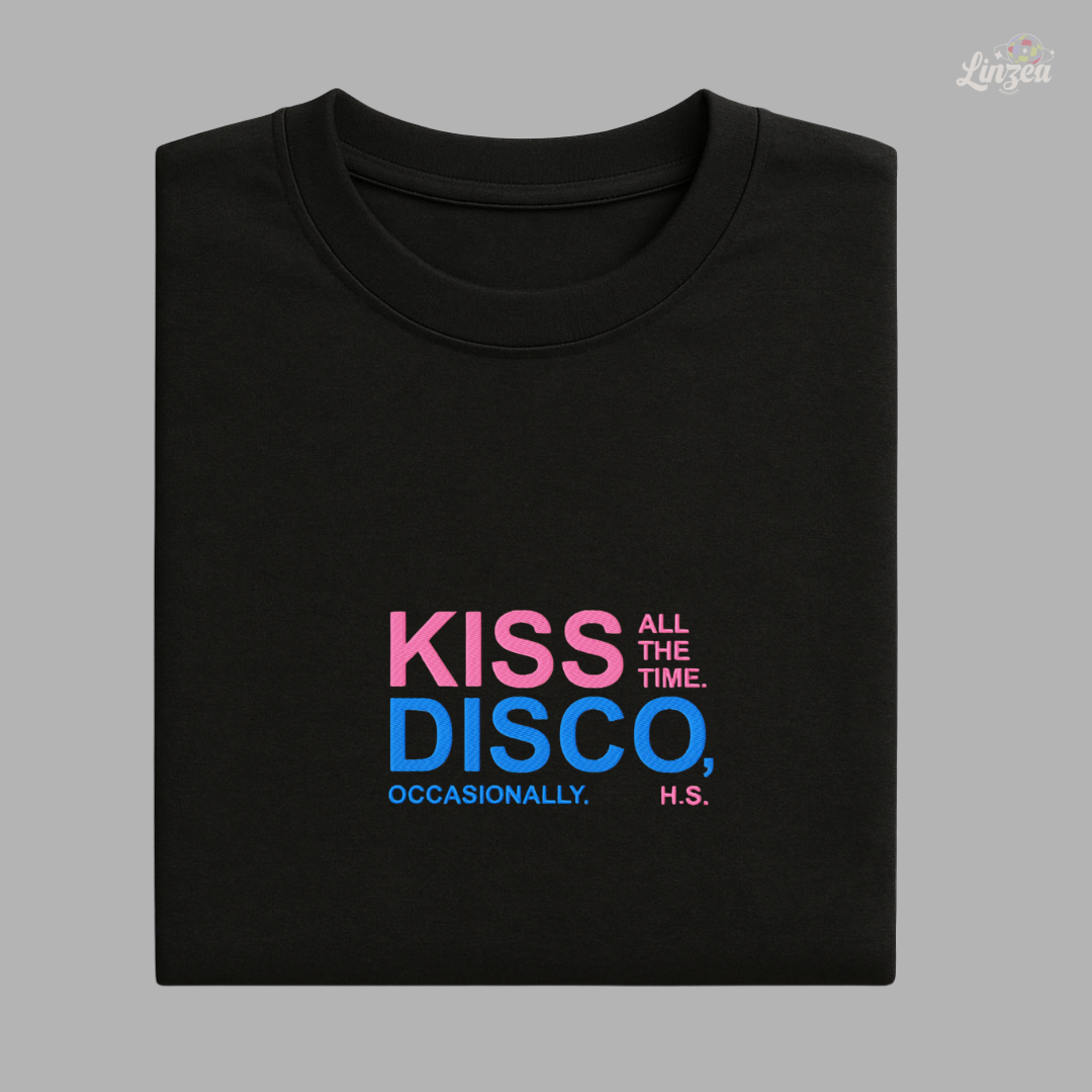 Camiseta Harry Styles -  Kiss, Disco
