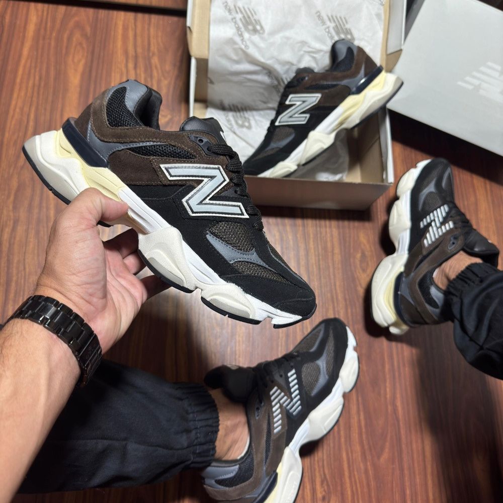 Tênis New Balance 9060 - Preto/Marrom