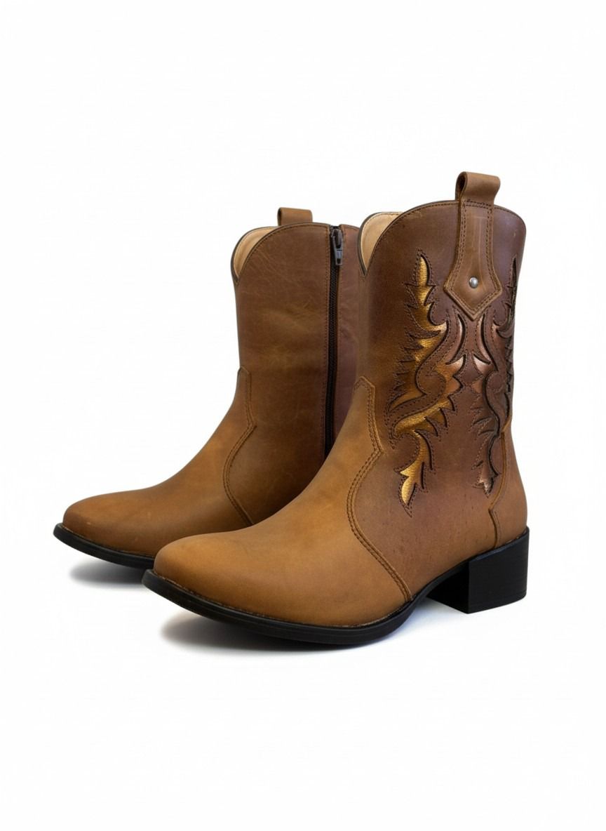 BOTA TEXANA COURO LEGÍTIMO