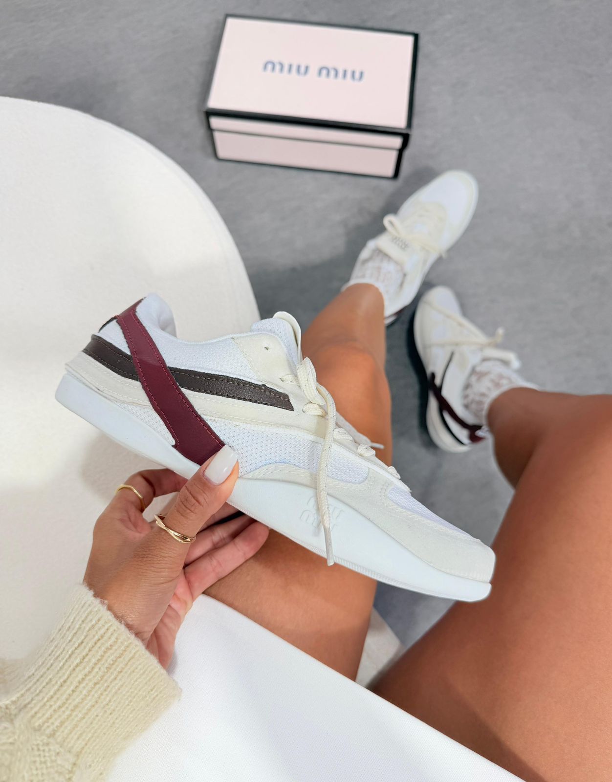 MiuMiu Gymnasium Sneakers