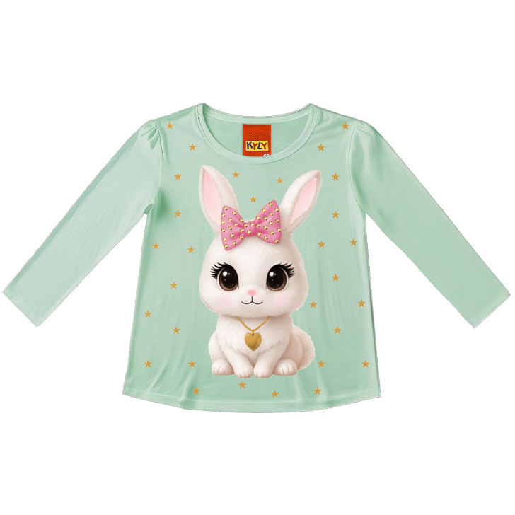 BLUSA FEMININA VERDE MENTA 14 4809 KYLY