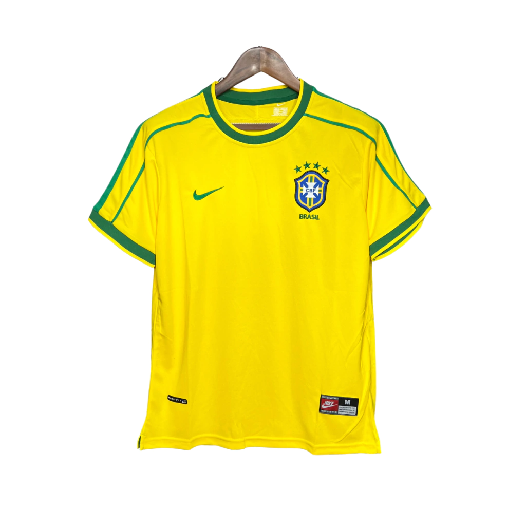 Camisa Retrô Brasil Copa do Mundo 1998 home