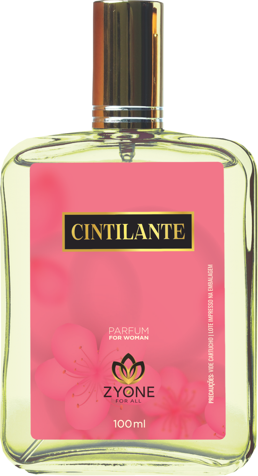 Perfume CINTILANTE | Feminino | 100ml, 28ml e 10ml