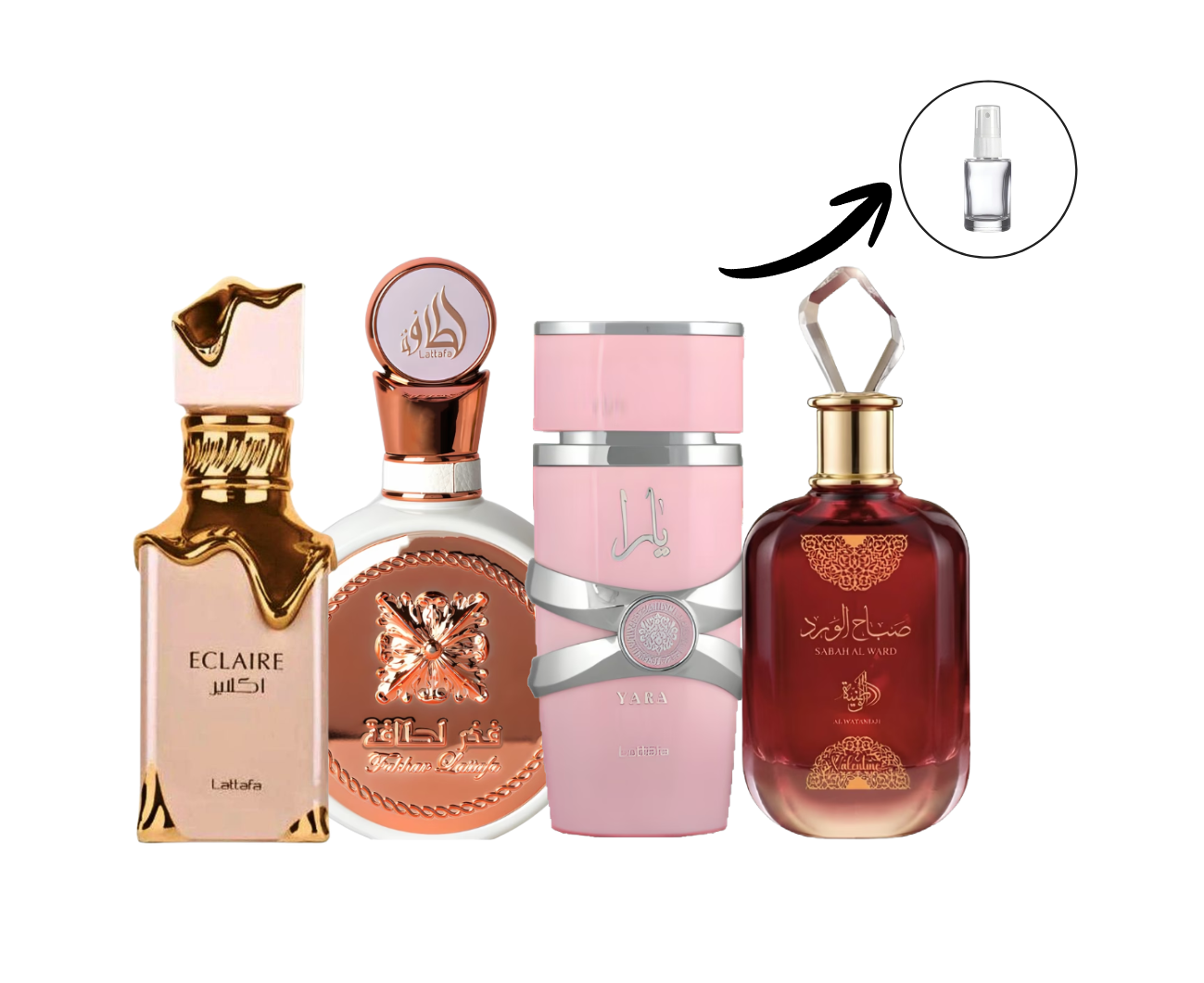 KIT 4 DECANTS - PODER & SEDUÇÃO