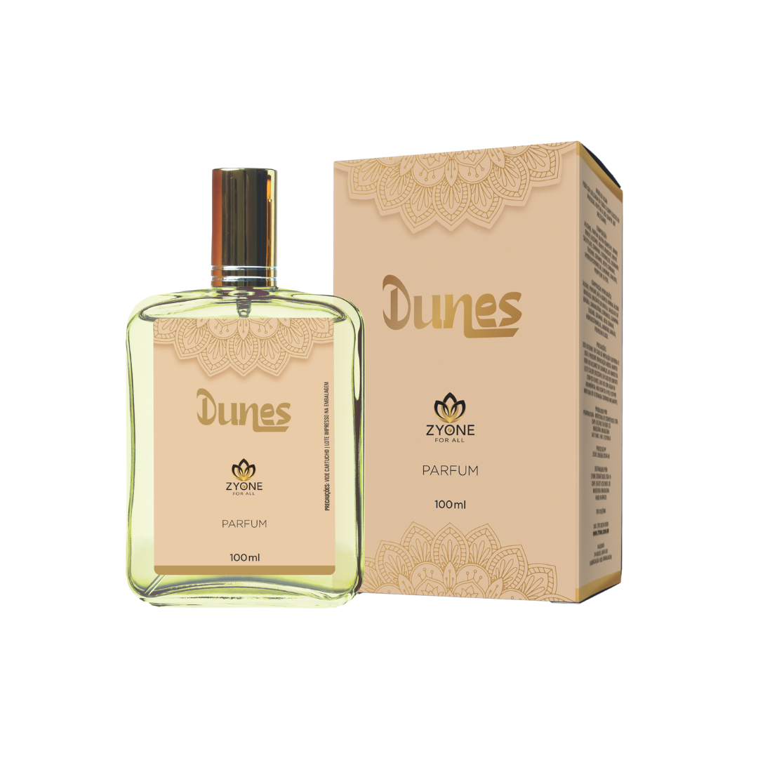 Perfume Árabe DUNES  | Unissex | 100ml, 28ml e 10ml