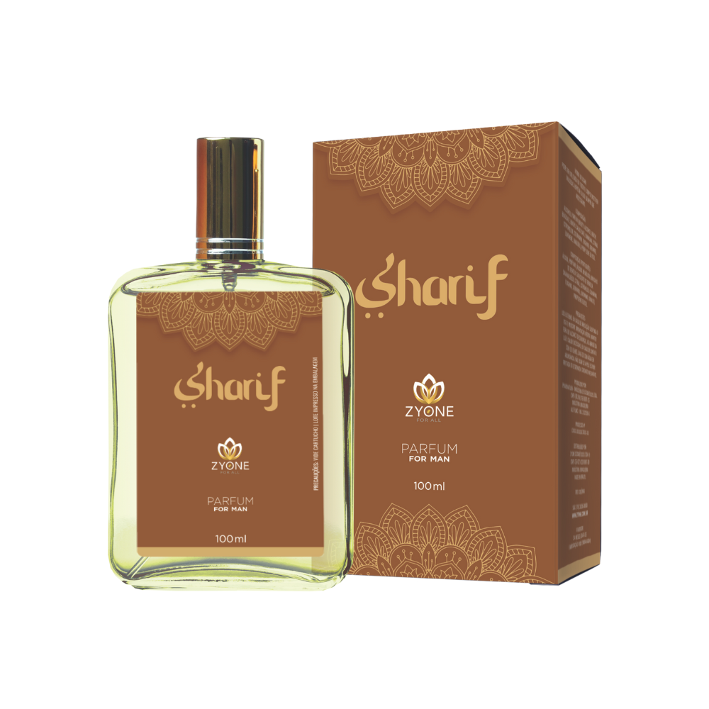 Perfume Árabe SHARIF | Masculino | 100ml, 28ml e 10ml