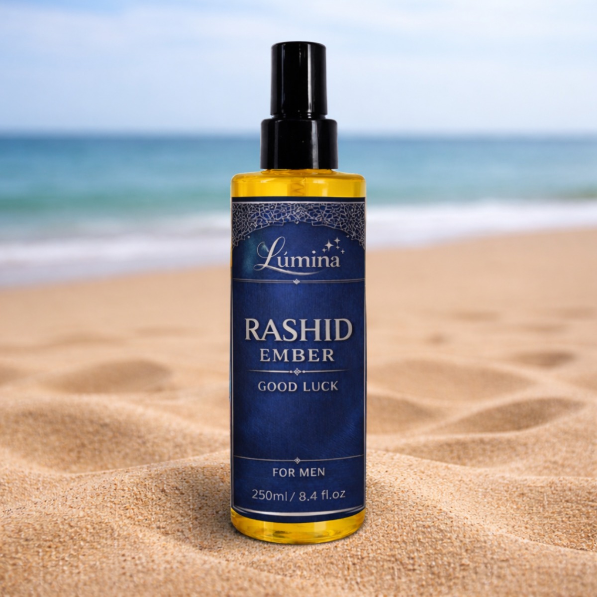 Perfume Masculino Arabe 250ml Body Splash Rashid Ember Original