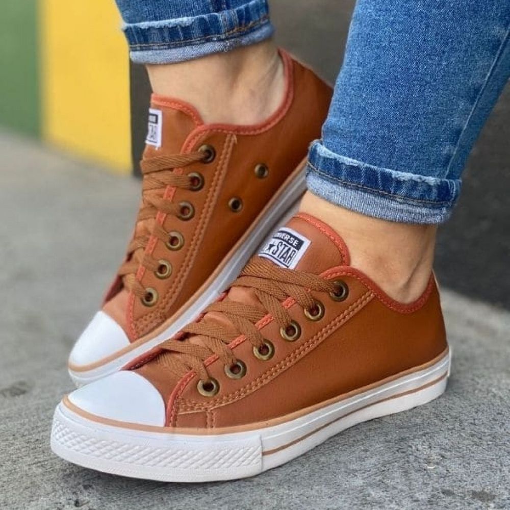Tênis AllStar Caramelo Courino
