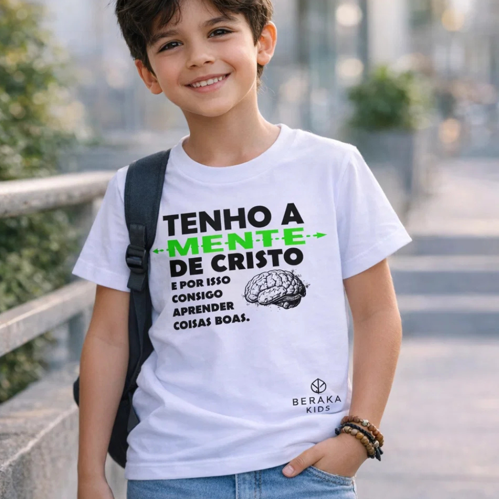 Camiseta Tenho a Mente de Cristo | Coleção Declare e Profetize
